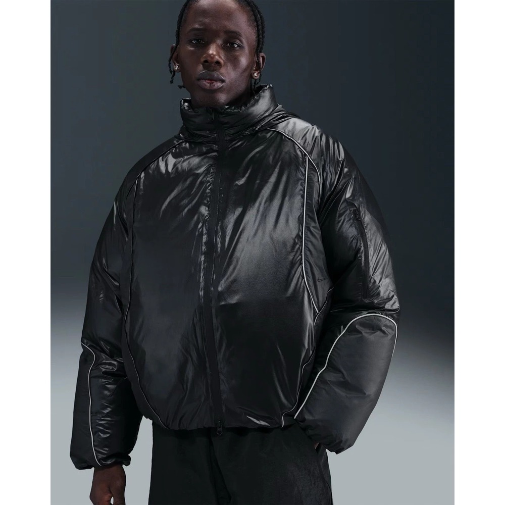 Nike Tech Bubble Jacket Mens Size Small S Black Anthracite Iron Grey‎ NWT $450